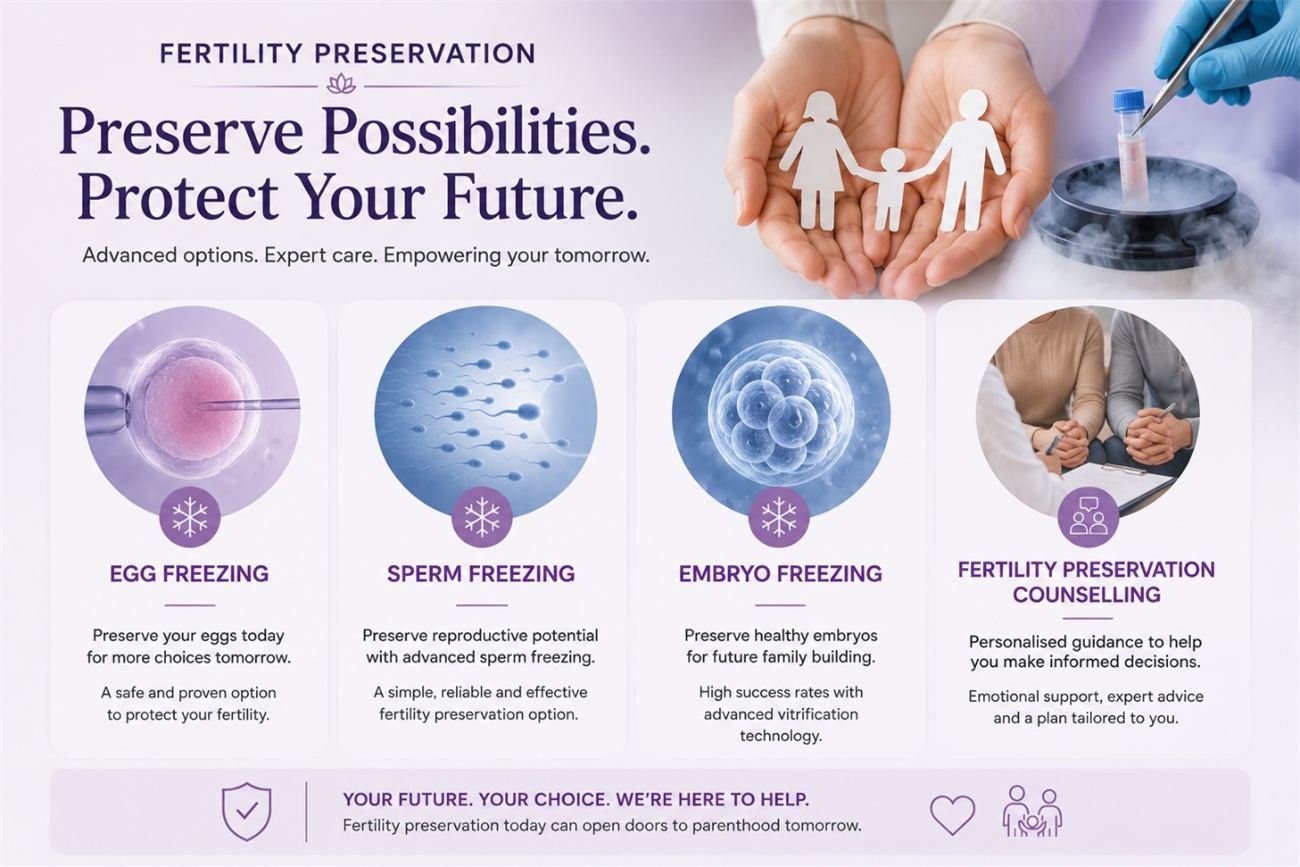 Fertility preservation options