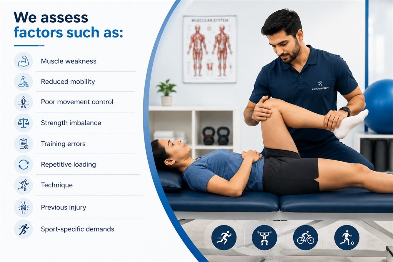 Assessing the factors behind an injury